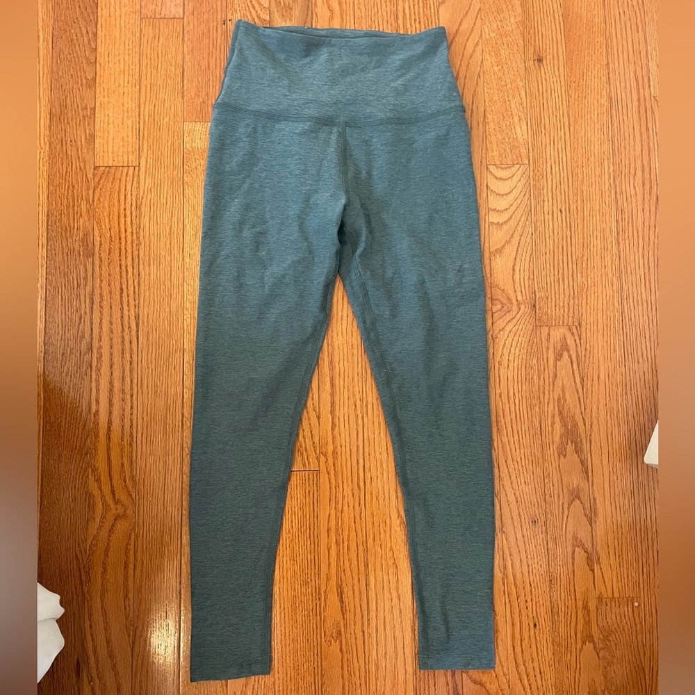 Beyond Yoga High-Waist Teal Leggings Size Small
